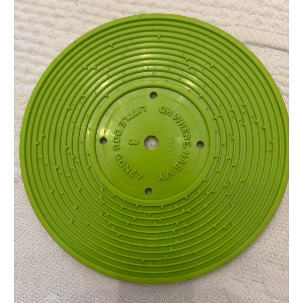 Vintage Fisher Price Music Box Record Player 5 Records Works Read Description - Picture 11 of 16